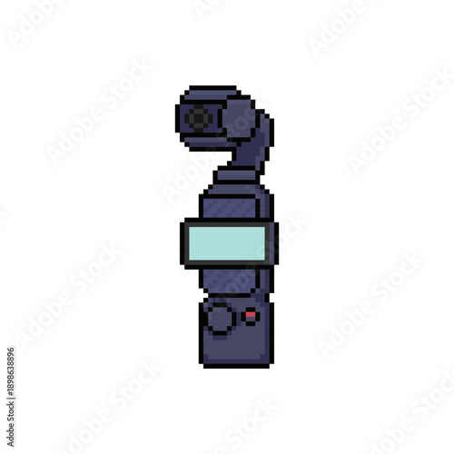 COMPACT CAMERA STICK PIXEL ART