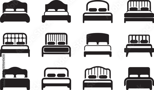 Collection of various bed styles and designs