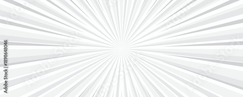 Comic book black and white radial lines background. Manga speed frame. Super hero action. Vector illustration