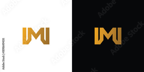 Elegant and strong  M initials logo design