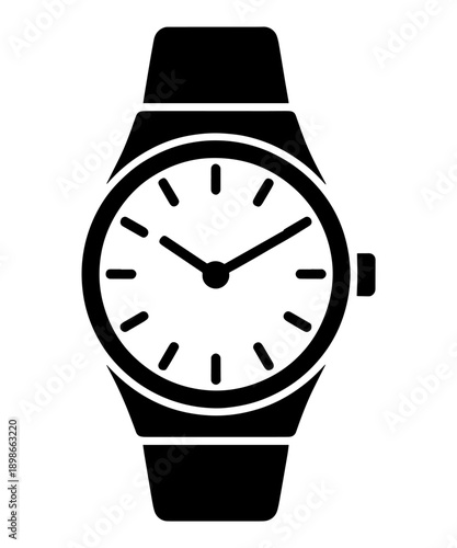 Wristwatch Icon - Time, Fashion, Accessory