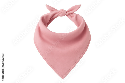 Wallpaper Mural Pink baby bandana bib tied knot Torontodigital.ca