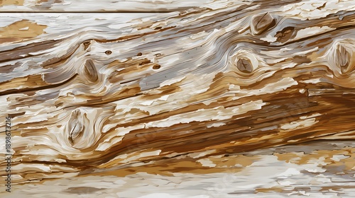 Weathered wood texture background closeup