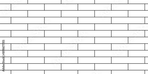 Pavement brick wall seamless mosaic stone concrete wall surface tiles. subway vector block rock white brick wall texture background.