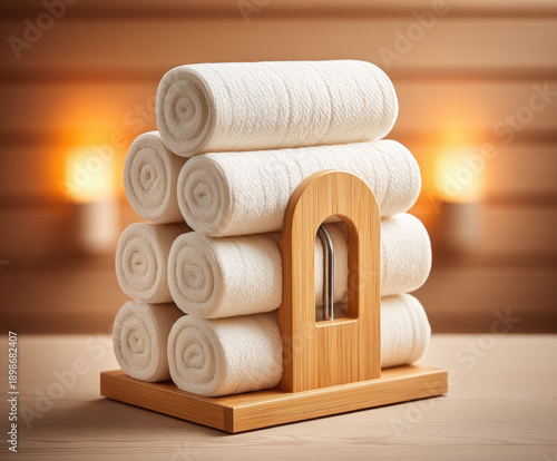 Sauna napkin holder