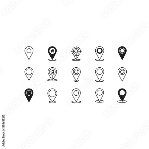 Untitled-1Outline Calendar Icon Set with Check Marks Selected Dates and Scheduling Symbols for Planning Productivity and User Interface Design.ai
