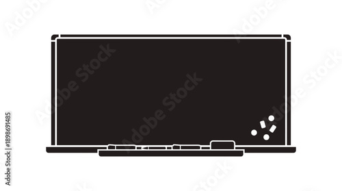 A chalkboard illustration that serves as a simple backdrop or design element