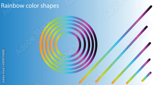 abstract background with colorful lines