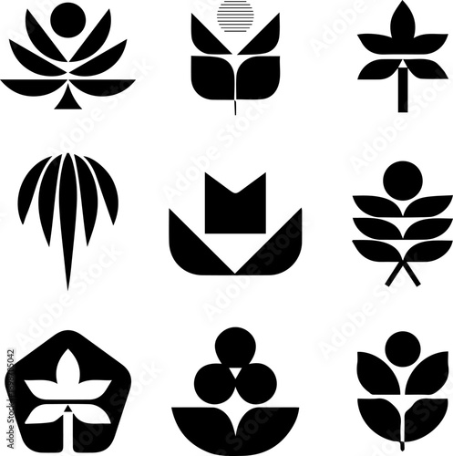 Modern Abstract Shape Collection