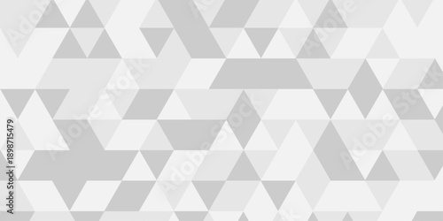 Triangle Vector Abstract Geometric Technology seamless pattern Background. triangular mosaic backdrop design. Triangle polygonal square abstract banner background.