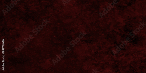 Old wall texture cement dark red background abstract red color design. Painted textured wall plaster rough background. Old metal surface with heavy grainy texture and rustic for interior design. 