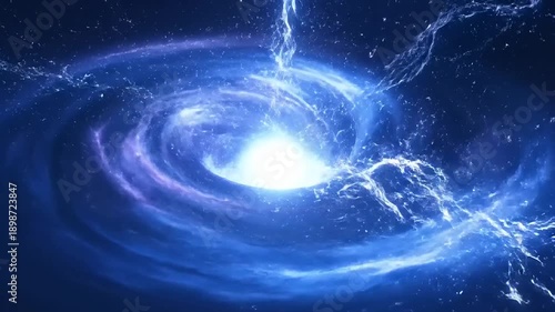 Cosmic Vortex of Energy and Light - Abstract Space Phenomenon