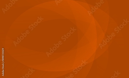 Abstract orange vector background featuring soft yellow waves and circular patterns with a flowing fire texture for a modern motion design