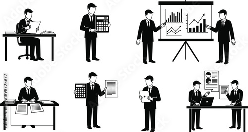 Business professionals analyzing data, teamwork collaboration, office work, corporate finance, productivity, strategy planning, leadership, communication, success, growth, innovation