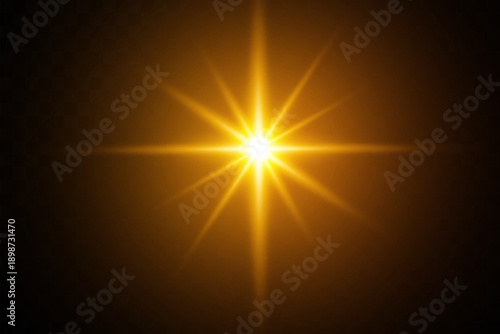 sun flare vector