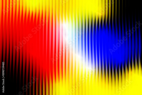 Vibrant abstract background with distorted colors and distorted shapes