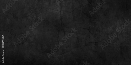 Dark gray black slate stone wall background in natural pattern for decorative texture. grunge background dark black chalk board and black board texture. cement floor and lines paint black background.
