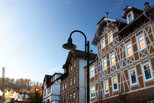 historic city ruhla in thuringia germany