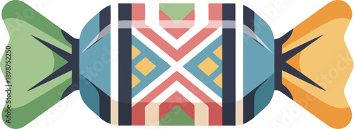 Colorful Wrapped Candy Sweet Treat 1.