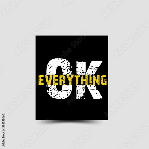 Corporate Always Stay Strong Typography T-Shirt Design, Motivational Quote Apparel, Inspirational Streetwear Typography Vector