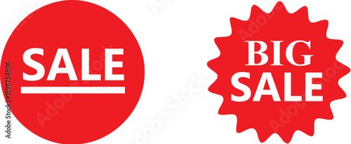 Sale stickers and promotional labels for advertising. Discount price tags for retail marketing, Tag new set, New label and tag.15%, 20%, 25%, 35%, 45%, 60%, 70%, 75% sale icon.	