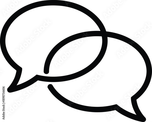 Customer Support Chat Bubble for Messaging and Contact Concept