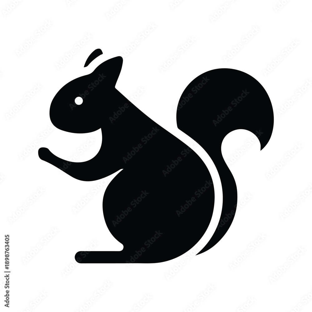 Obraz premium Squirrel icon, animal