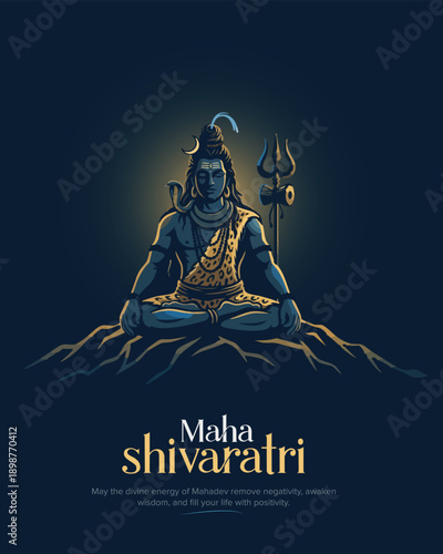 Maha shivratri social media post