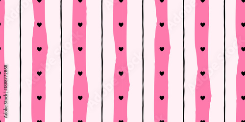 Stripe valentines watercolor for pattern baby wave and heart stripes line. Seamless tablecloth pink for cloth black checkerboard and white gingham plaid. Stripe cute love for pattern striped