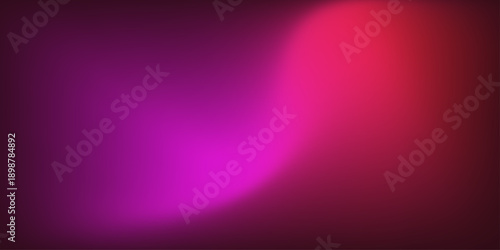 Abstract Dark Magenta and Burgundy Mesh Gradient Background with Radiant Light Flow