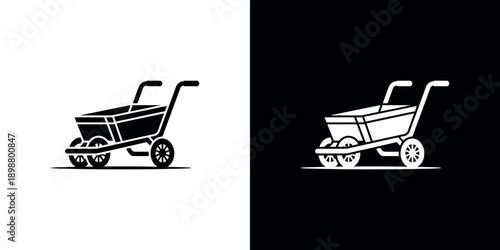 Simple purple icon depicting a person talking on a mobile phone