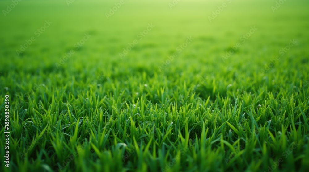 Obraz premium Closeup green grass striped texture like professional sports field background