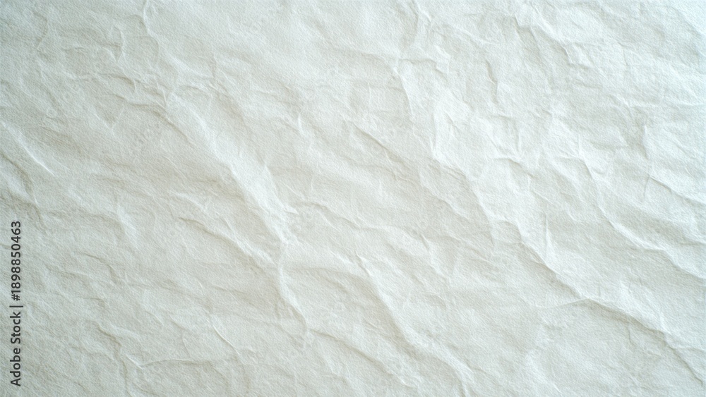 Obraz premium Crumpled White Paper Texture