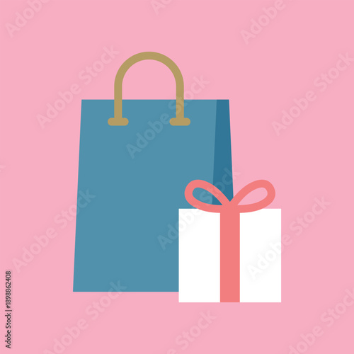 ショッピングのカラーアイコン