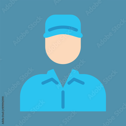 作業員のカラーアイコン