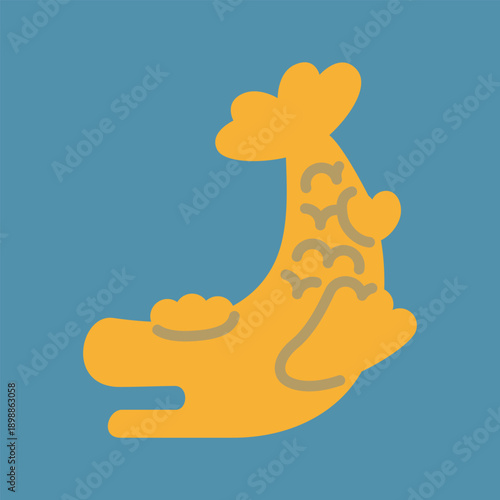 金鯱のカラーアイコン