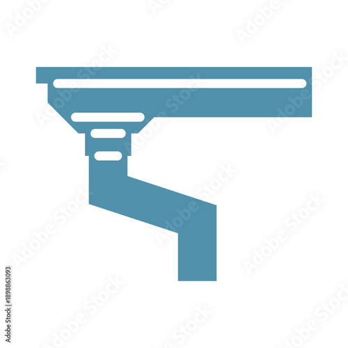 雨樋のカラーアイコン