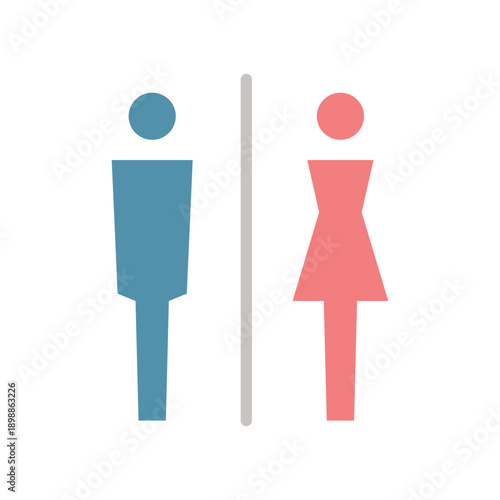 トイレ案内表示アイコン