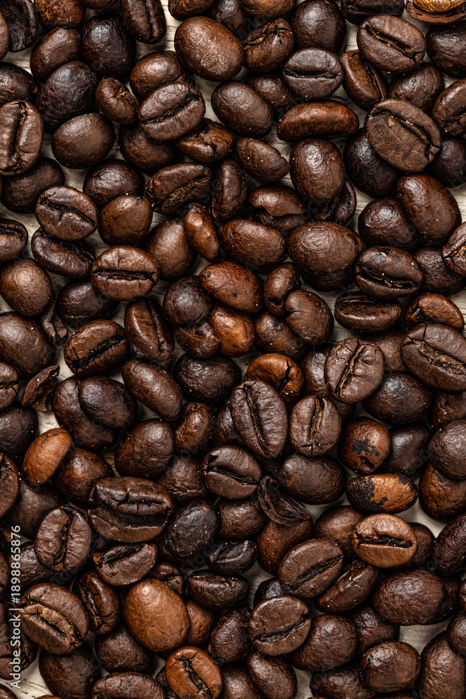 Obraz premium GRANOS DE CAFÉ