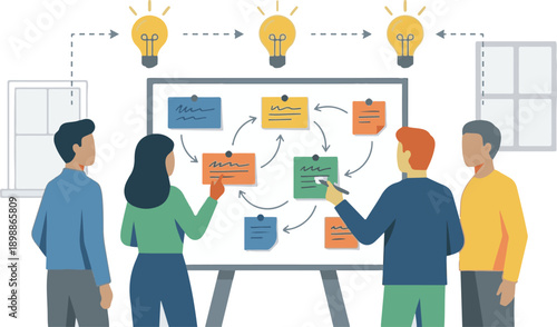 Creative Startup Collaboration and Visionary Brainstorming