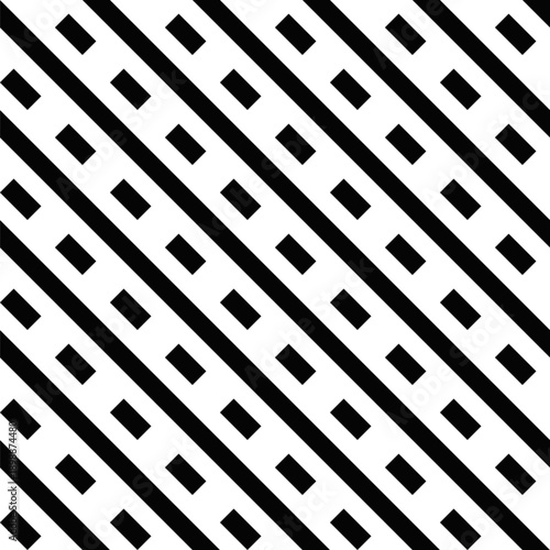 Abstract diagonal black and white pattern background design