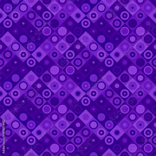 Seamless colored geometric pattern background design - abstract vector graphic