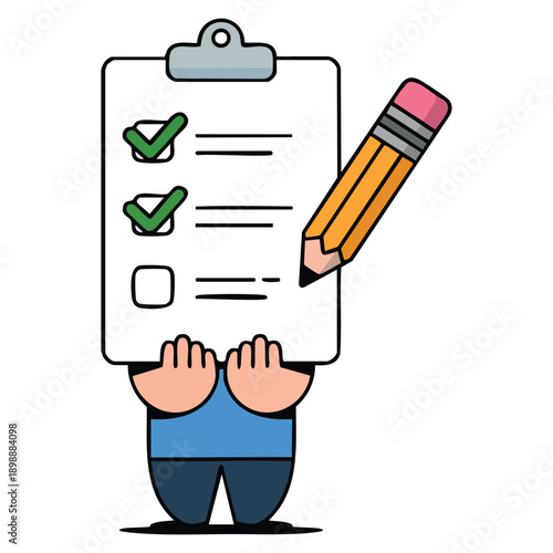 Lineal color vector illustration of employee evaluation icon ideal for performance assessment review feedback scoring management and human resources systems