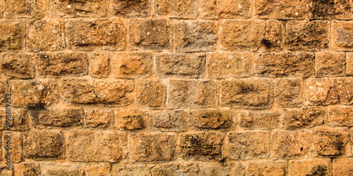A stone masonry panel in Lisbon, Portugal.