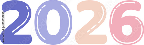 Colorfull 2026 Vectors