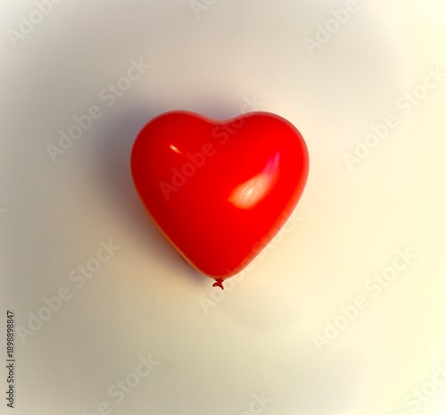 Wallpaper Mural heart shaped balloon Torontodigital.ca