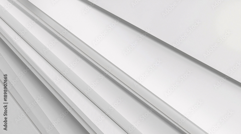 Fototapeta premium White paper texture with geometric lines and subtle light pattern