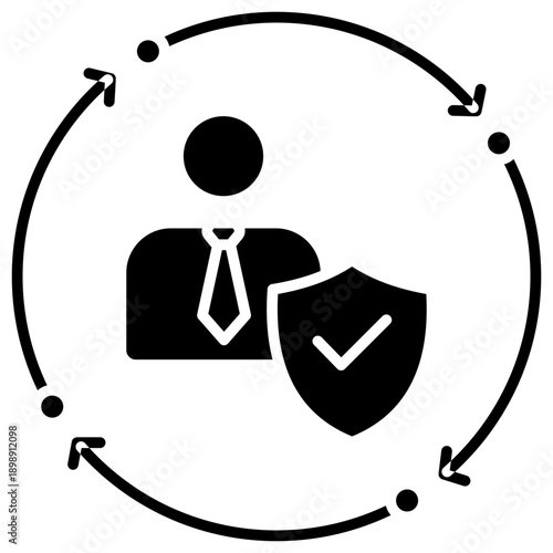 Intregity Glyph Icon