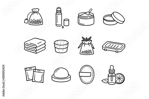 Image tin citrus vector simple eco refill powder hand generation exfoliator icon