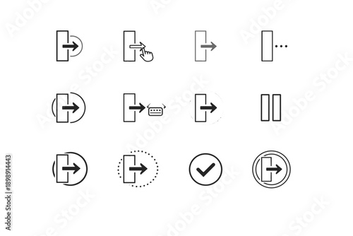 Info state bubble keyboard image expand ring simple icon vector halo badge